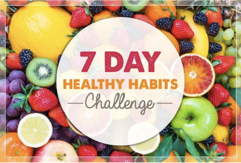 7 Day Healthy Habits Challenge